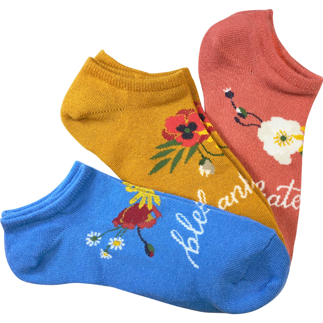 Blessings Women's No-Shows 3-Pair Pack