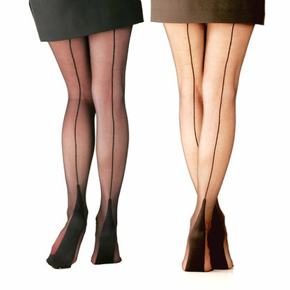 Cuban Heel BackseamRegularBlack