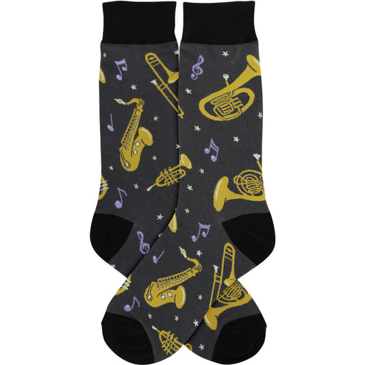 Men's Brass Instruments Socks