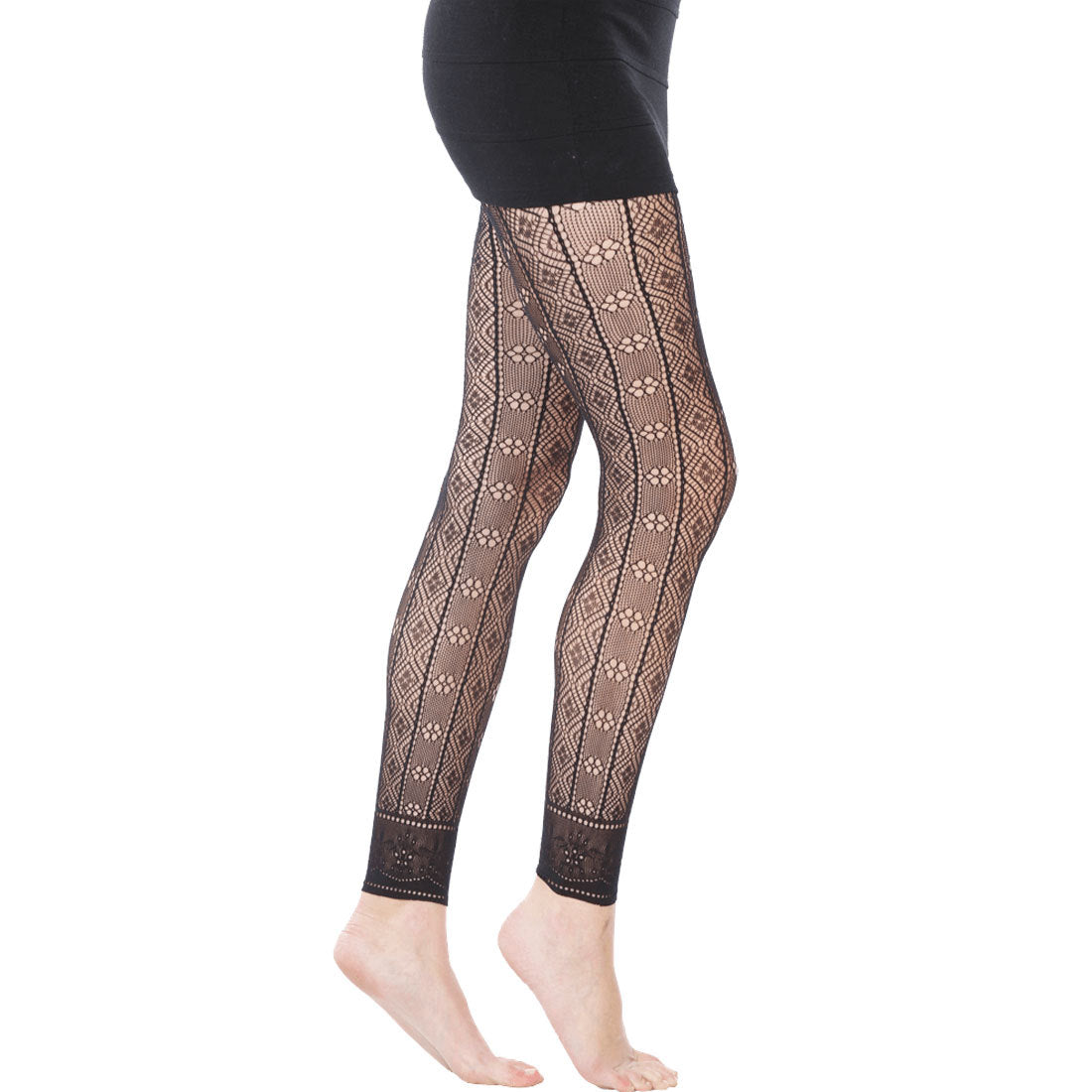 Rio Textured Footless Tights