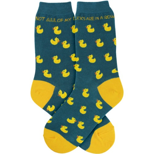 Rubber Duckies Women's Socks