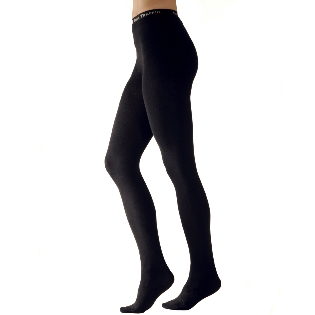 Signature Combed Cotton Tights-Large/Tall, Tights-Large/Tall: Foot