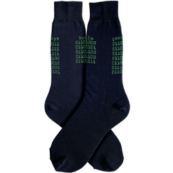 Men's Binary Code Socks