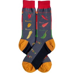 Men's Hottest Peppers Socks