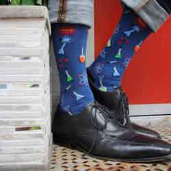Men's Chemistry Socks lifestyle