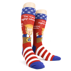 Men's Trump Sock front