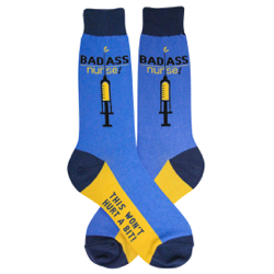 Men's Badass Nurse Socks