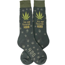 Men's Marijuana Socks