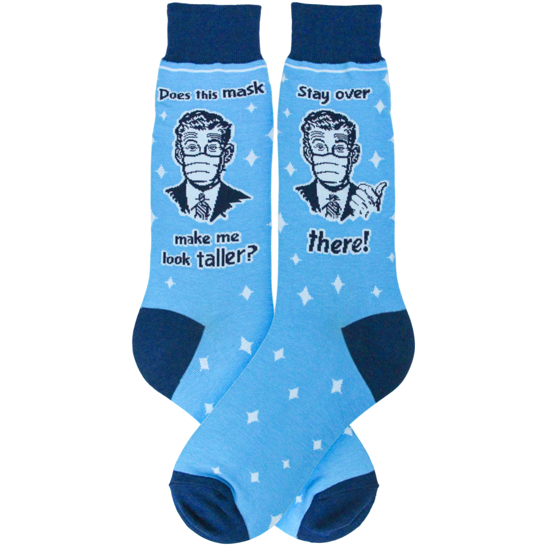 Funny Novelty Mask Socks for Men | Foot Traffic