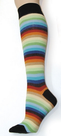 Foot Traffic multi stripe knee high socks | Foot Traffic