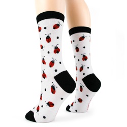 New Ladybugs Women's Socks