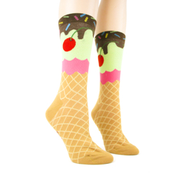 Ice Cream Cone Women's Socks sidefront