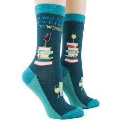 Book Club Women's Socks sidefront