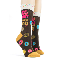 Donut Judge Me Women's Socks sidefront
