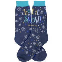 Let It Snow Women's Socks
